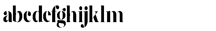 The Effolia Black Extra Condensed FONT