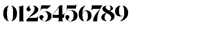 The Effolia Black Extra Expanded Font OTHER CHARS
