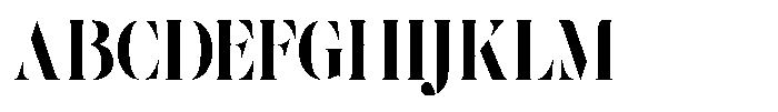The Effolia Black Semi Condensed Font UPPERCASE