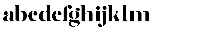 The Effolia Black Semi Expanded FONT