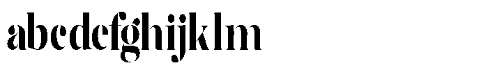 The Effolia Black Ultra Condensed FONT
