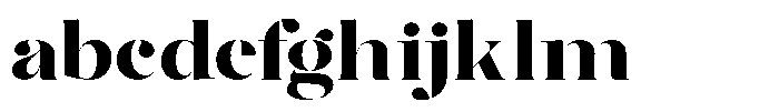 The Effolia Black Ultra Expanded FONT
