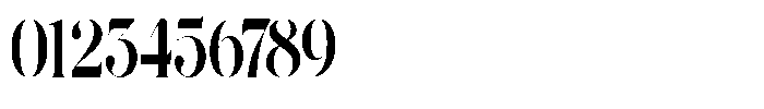 The Effolia Bold Extra Condensed Font OTHER CHARS