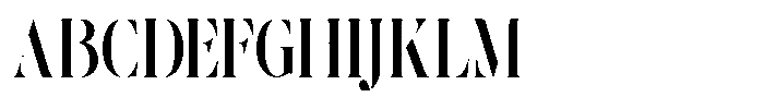 The Effolia Bold Extra Condensed Font UPPERCASE