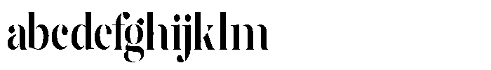 The Effolia Bold Extra Condensed FONT