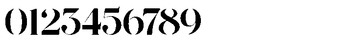 The Effolia Bold Extra Expanded Font OTHER CHARS