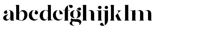 The Effolia Bold Extra Expanded FONT
