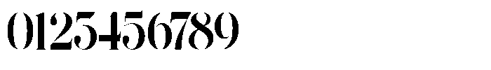 The Effolia Bold Semi Condensed Font OTHER CHARS