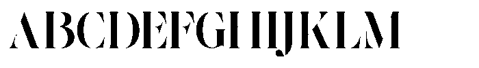 The Effolia Bold Semi Expanded Font UPPERCASE