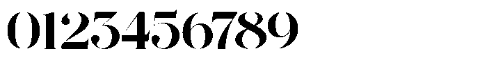 The Effolia Bold Ultra Expanded Font OTHER CHARS