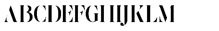 The Effolia Bold Font UPPERCASE