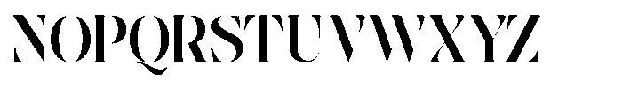 The Effolia Bold Font UPPERCASE