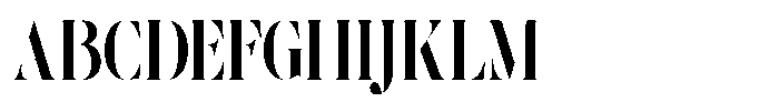 The Effolia Extra Bold Extra Condensed Font UPPERCASE