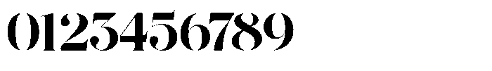 The Effolia Extra Bold Extra Expanded Font OTHER CHARS