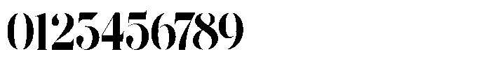 The Effolia Extra Bold Semi Condensed Font OTHER CHARS