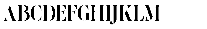 The Effolia Extra Bold Semi Condensed Font UPPERCASE