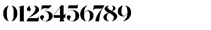 The Effolia Extra Bold Ultra Expanded Font OTHER CHARS