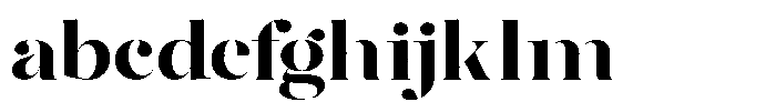 The Effolia Extra Bold Ultra Expanded FONT