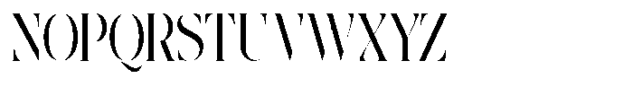 The Effolia Extra Condensed Font UPPERCASE