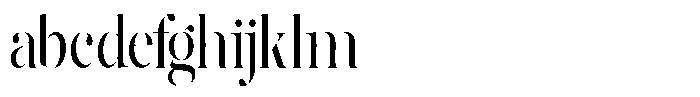 The Effolia Extra Condensed FONT