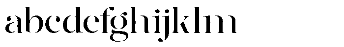 The Effolia Extra Expanded FONT