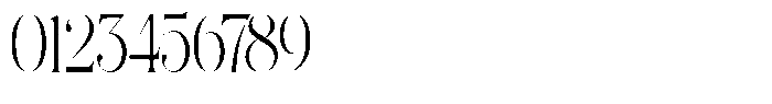 The Effolia Extra Light Extra Condensed Font OTHER CHARS