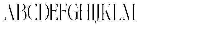 The Effolia Extra Light Extra Condensed Font UPPERCASE