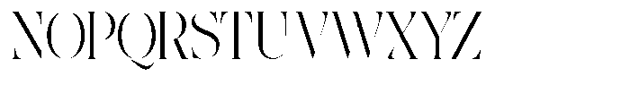 The Effolia Extra Light Semi Condensed Font UPPERCASE