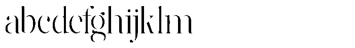 The Effolia Extra Light Semi Condensed FONT