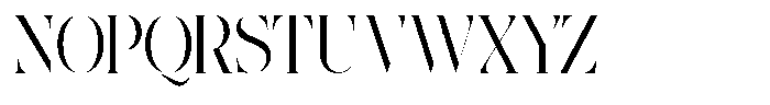The Effolia Light Semi Condensed Font UPPERCASE