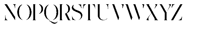 The Effolia Light Semi Expanded Font UPPERCASE