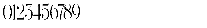 The Effolia Light Ultra Condensed Font OTHER CHARS