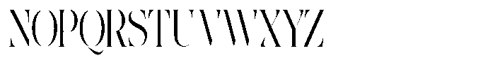 The Effolia Light Ultra Condensed Font UPPERCASE