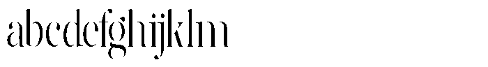 The Effolia Light Ultra Condensed FONT