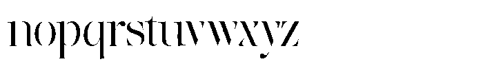 The Effolia Light Font LOWERCASE