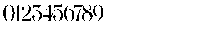 The Effolia Medium Semi Condensed Font OTHER CHARS