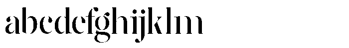 The Effolia Medium Semi Condensed FONT