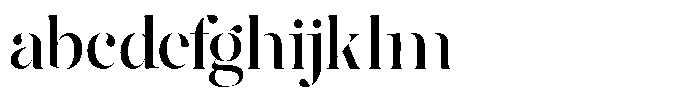 The Effolia Medium Semi Expanded FONT