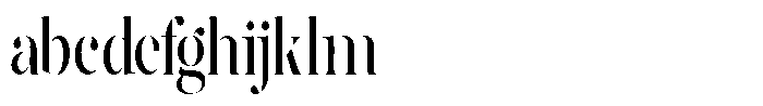 The Effolia Medium Ultra Condensed FONT