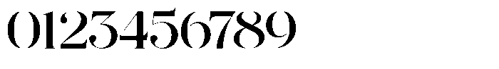 The Effolia Medium Ultra Expanded Font OTHER CHARS