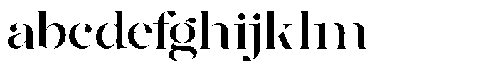 The Effolia Medium Ultra Expanded FONT