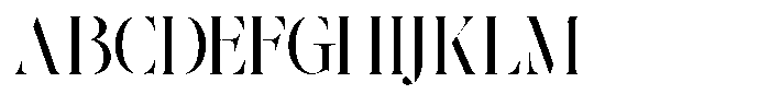 The Effolia Regular Font UPPERCASE