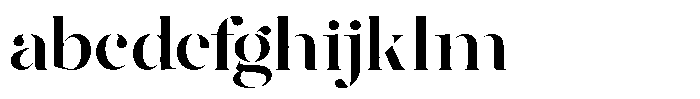 The Effolia Semi Bold Extra Expanded FONT