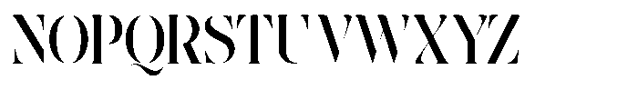 The Effolia Semi Bold Semi Condensed Font UPPERCASE