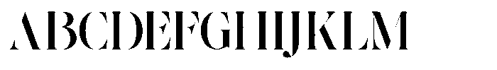 The Effolia Semi Bold Semi Expanded Font UPPERCASE