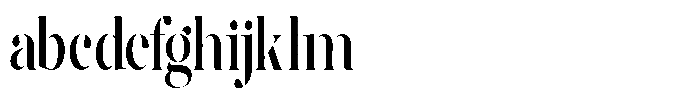 The Effolia Semi Bold Ultra Condensed FONT