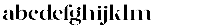 The Effolia Semi Bold Ultra Expanded FONT