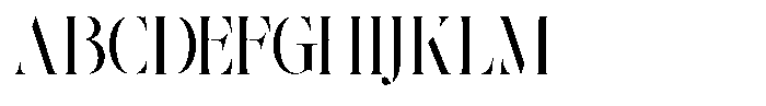 The Effolia Semi Condensed Font UPPERCASE