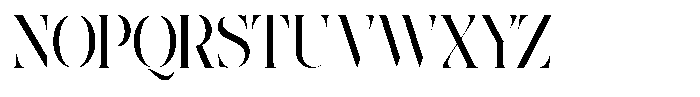 The Effolia Semi Condensed Font UPPERCASE