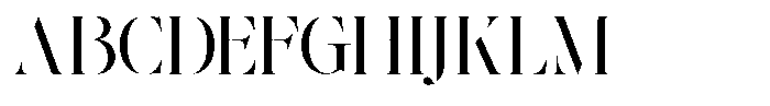 The Effolia Semi Expanded Font UPPERCASE